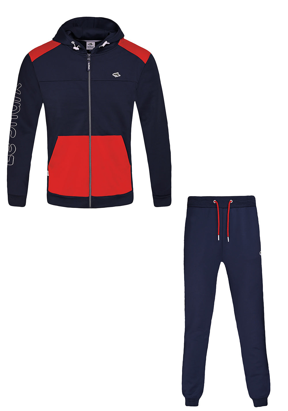 POPLAR TRICOT NAVY TRACKSUIT Barados Cherry