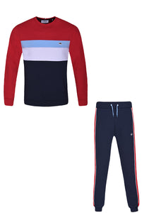 PURCELL COLOUR BLOCK TRACKSUIT Barados Cherry