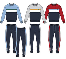 Load image into Gallery viewer, PURCELL COLOUR BLOCK TRACKSUIT Light Grey Marl
