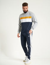 Load image into Gallery viewer, PURCELL COLOUR BLOCK TRACKSUIT Light Grey Marl
