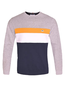 PURCELL COLOUR BLOCK TRACKSUIT Light Grey Marl